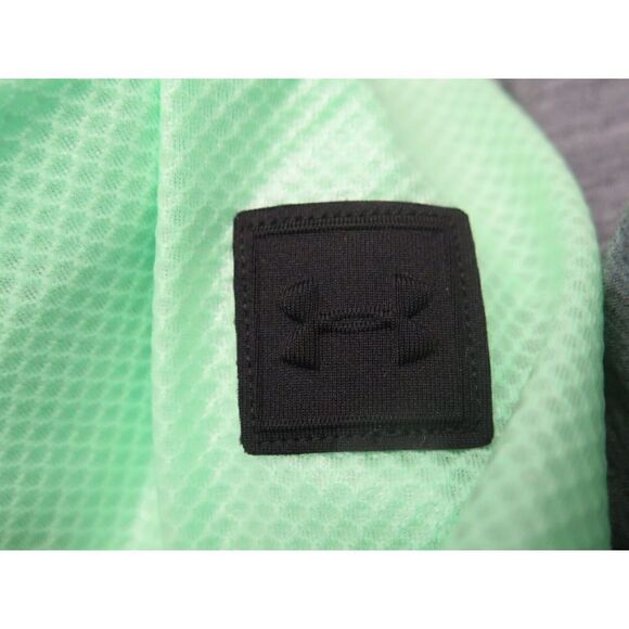 Under Armour 1306456 375 Men's Sz L Green/Gray UA Hybrid Windbreaker Jacket $120 - Picture 3 of 8